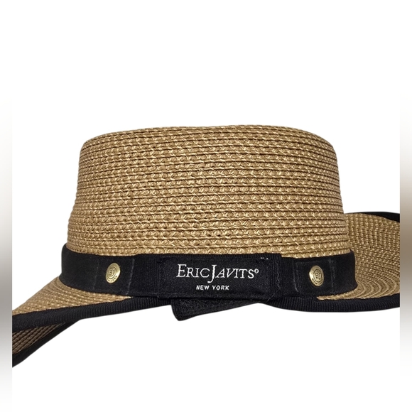 Eric Javits Fedora Visor “Sun Crest” UV Protected 2-in-1 Hat - Picture 5 of 16